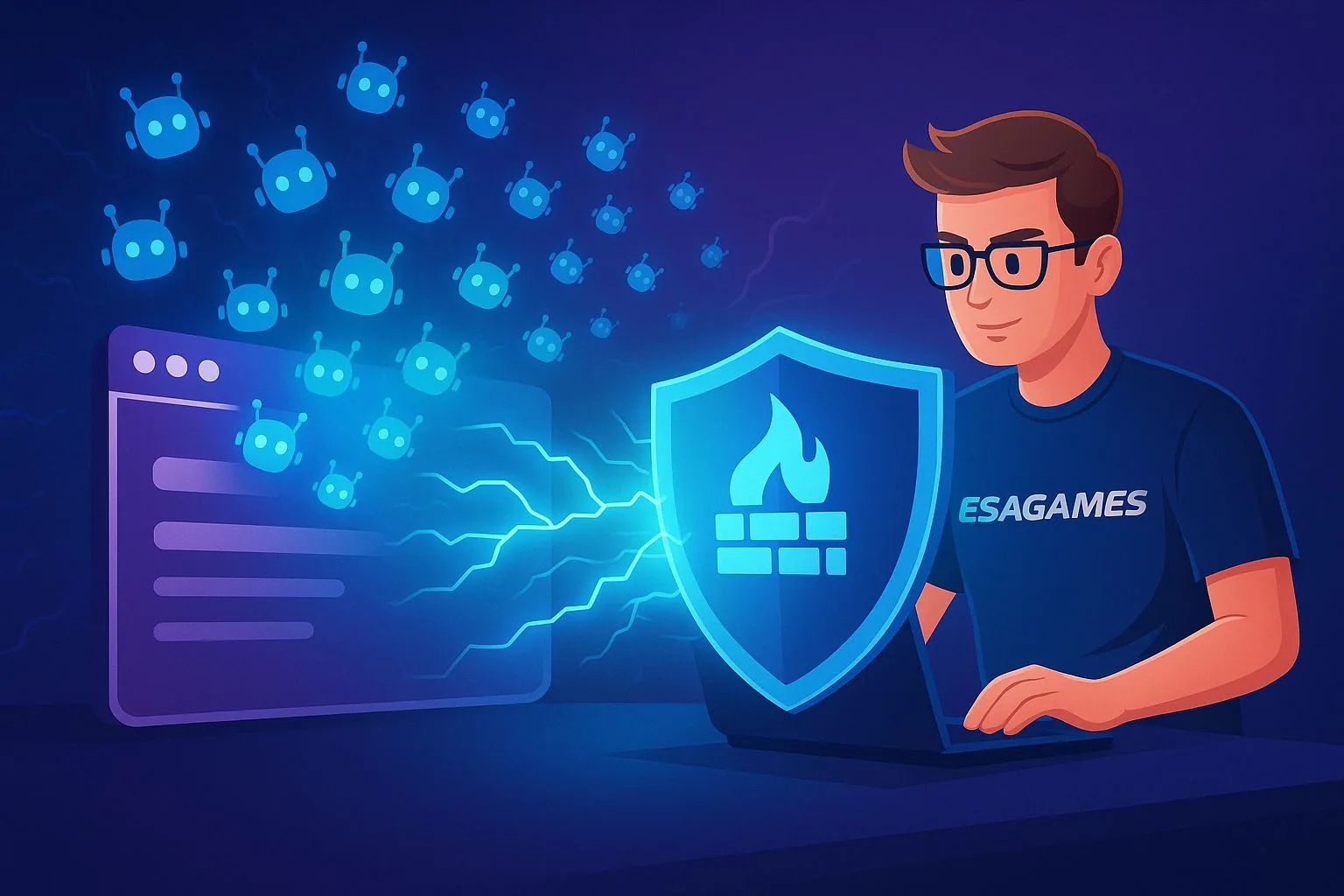 Business web hosting infrastructure